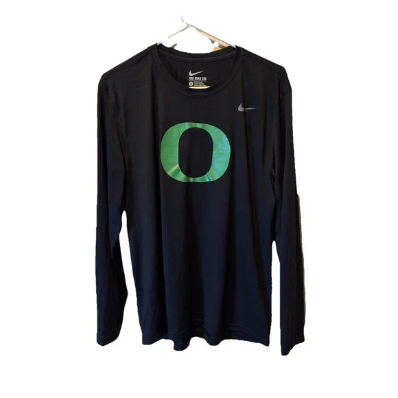 Nike Team Legend Men's Long Sleeve Shirt - Black Large 727980-010 - Picture 1 of 11